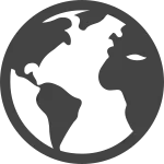 Globe SVG Icon